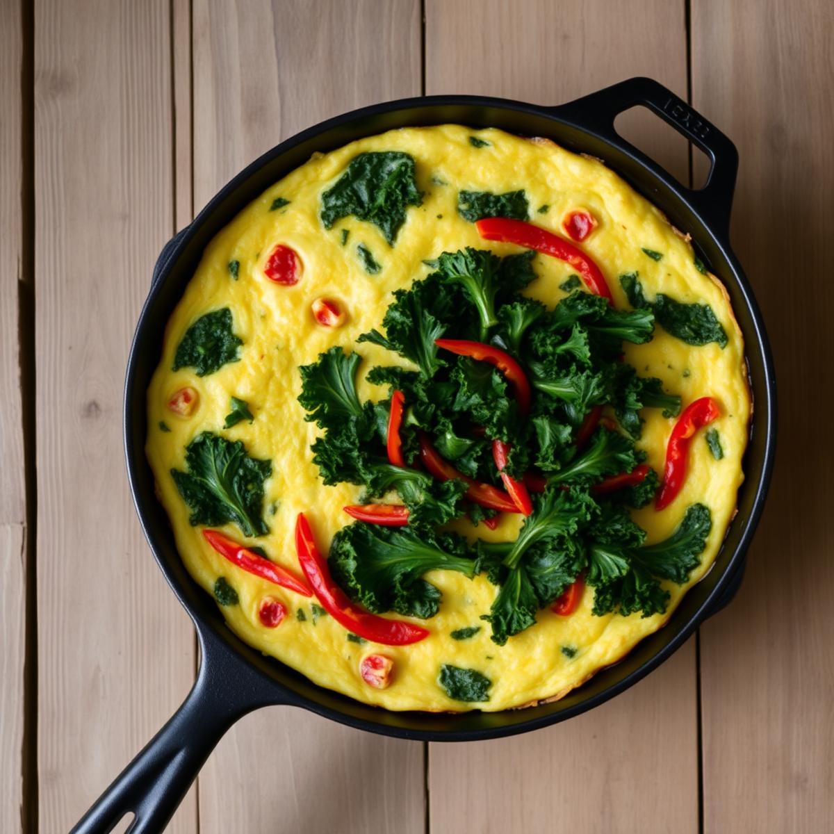 Easy Vegetarian Breakfast Frittata